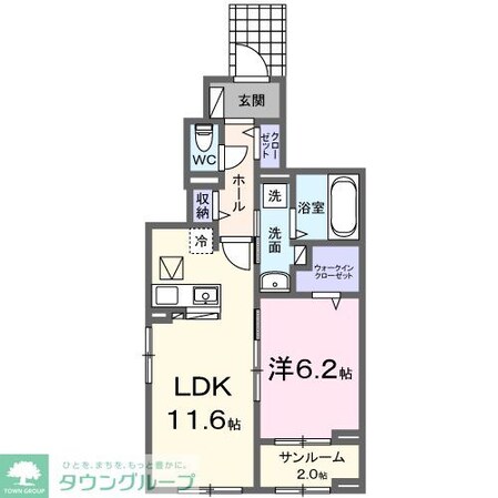 ノーススターガーデンの物件間取画像